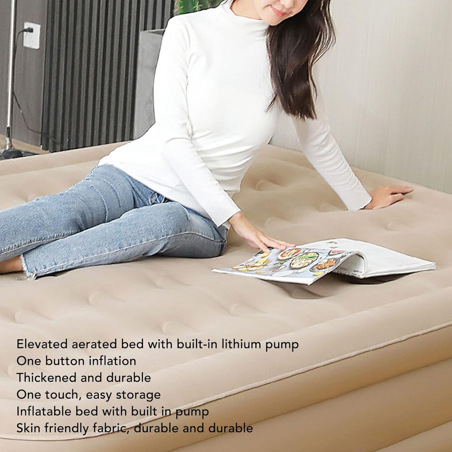 Ultimate Comfort: Premium Automatic Inflatable Airbed