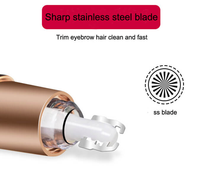 USB Rechargeable Mini Electric Eyebrow Trimmer